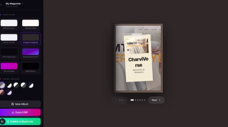 Cover image for CharviVerse – AI-Powered Digital Magazine