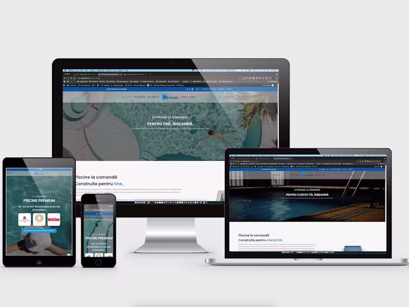 Cover image for Web Design AS Piscine