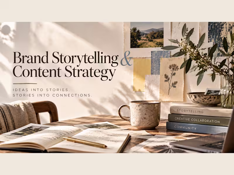 Cover image for Brand Storytelling & Content Strategy