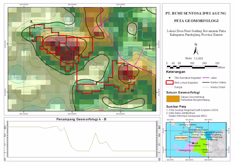 Cover image for Geomorphological Mapping Project | GIS