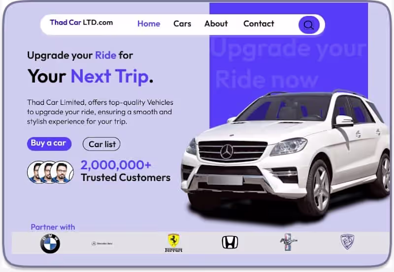 Cover image for The Thad Car Ltd Digital Transformation