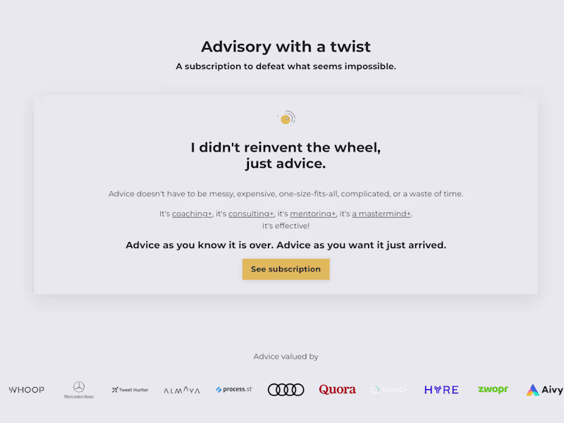 Cover image for 1:1 Product Co-Conspirator