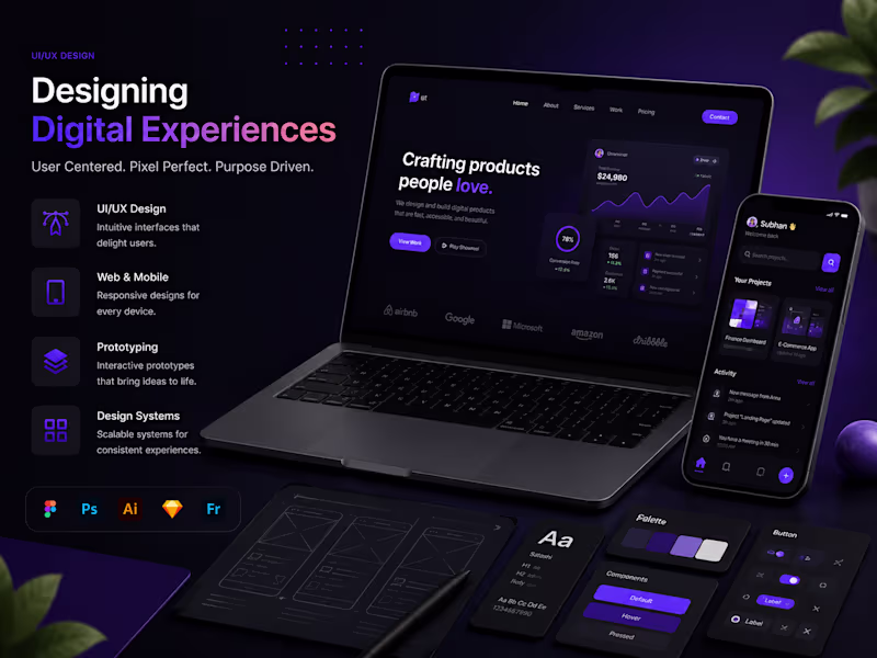 Cover image for UI/UX Design for Web & Mobile Applications