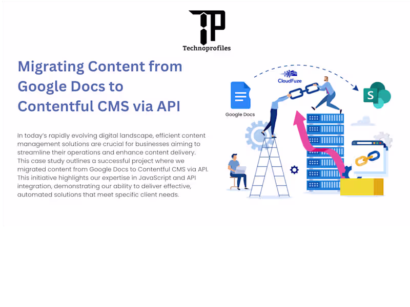 Cover image for Web App for Google Docs to Contentful CMS Migration