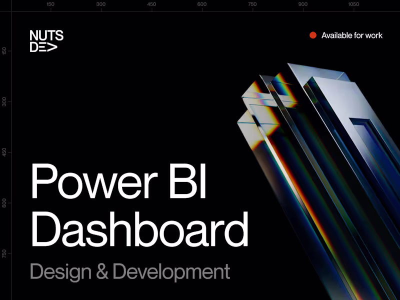 Cover image for Power BI Dashboard Design & Development