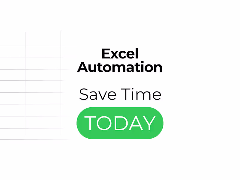 Cover image for Automate your Excel Sheets workflow