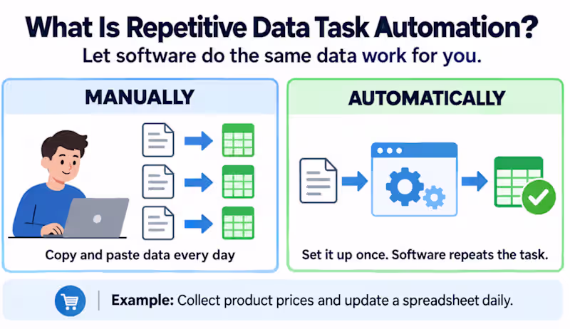 Cover image for Repetitive Data Task Automation