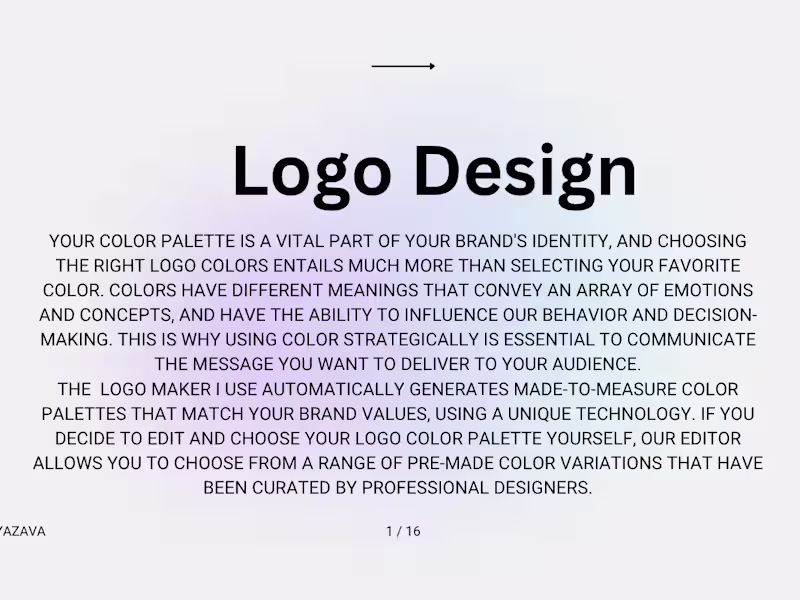 Cover image for Logo design 