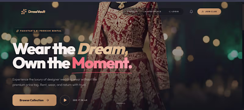 Cover image for DressVault is a peer-to-peer (P2P)