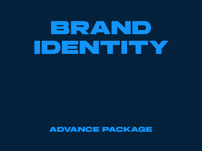 Cover image for Brand Identity | Advanced Package