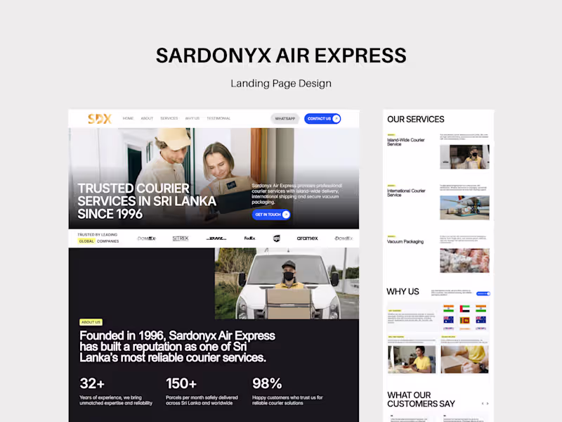 Cover image for Sardonyx Air Express Digital Identity Project