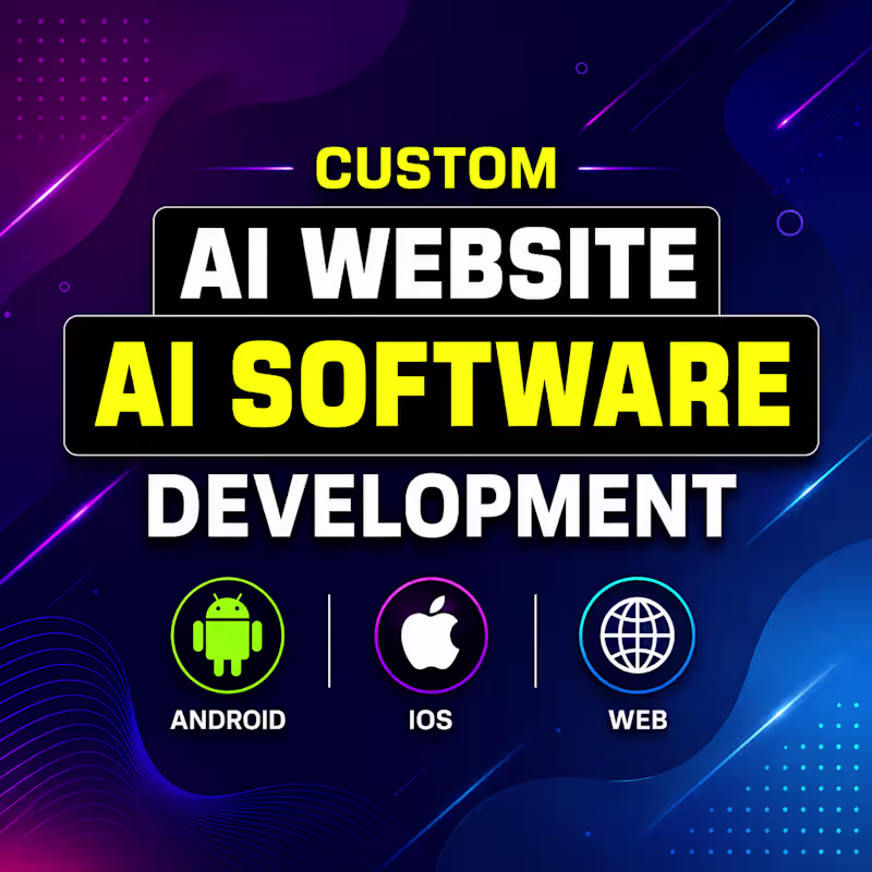 Cover image for Custom AI-Powered Website Design & Development