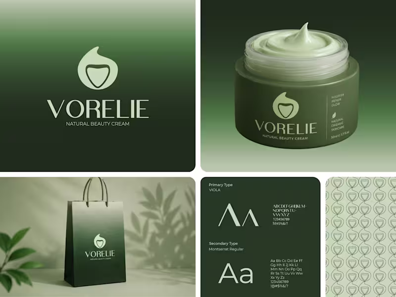 Cover image for VORELIE is a modern natural