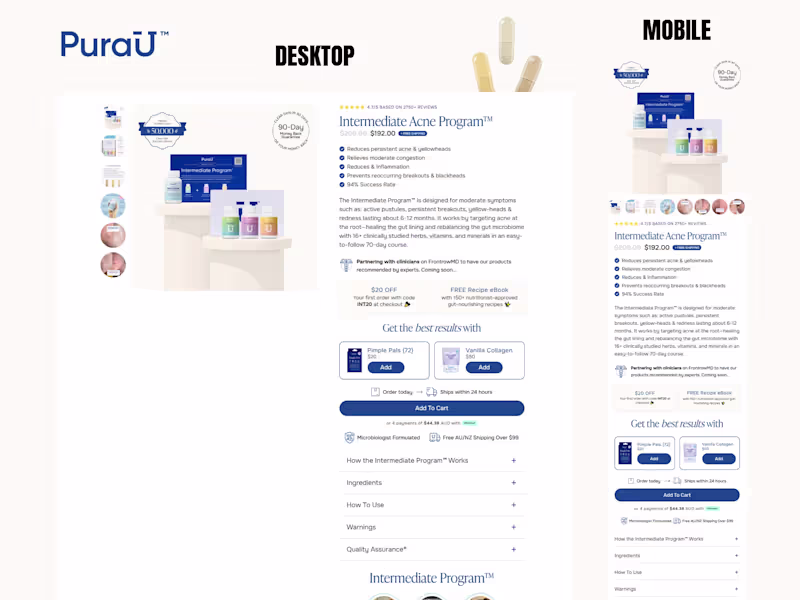 Cover image for Website - Figma to Replo - 2 pages