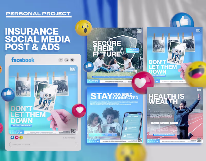 Cover image for INSURANCE ADS | PERSONAL PROJECT