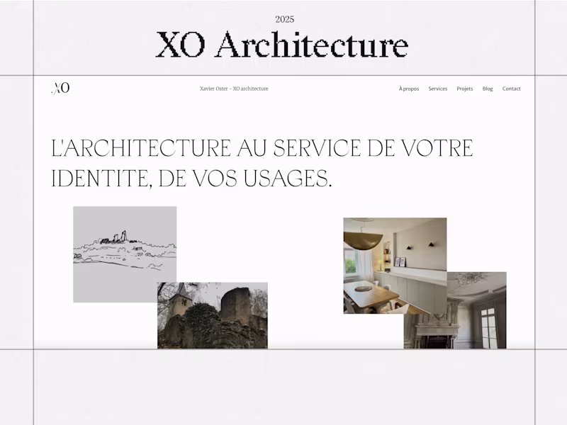 Cover image for XO Architecture Portoflio Website