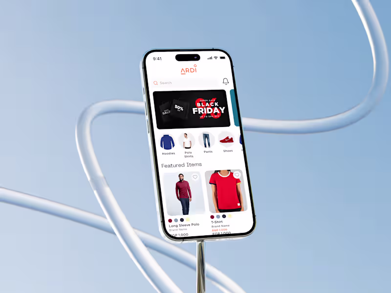 Cover image for ARDI Mobile App Design