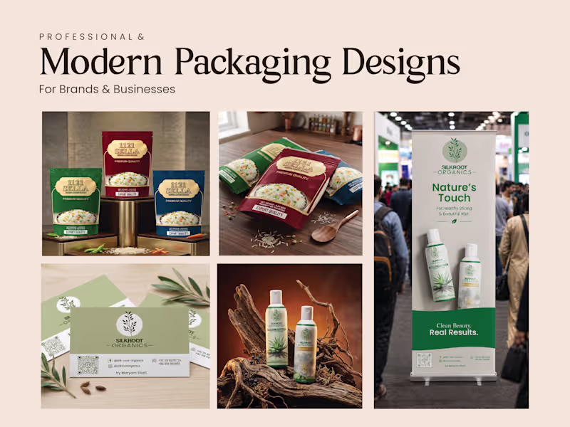 Cover image for Modern Packaging Design for Products & Brands