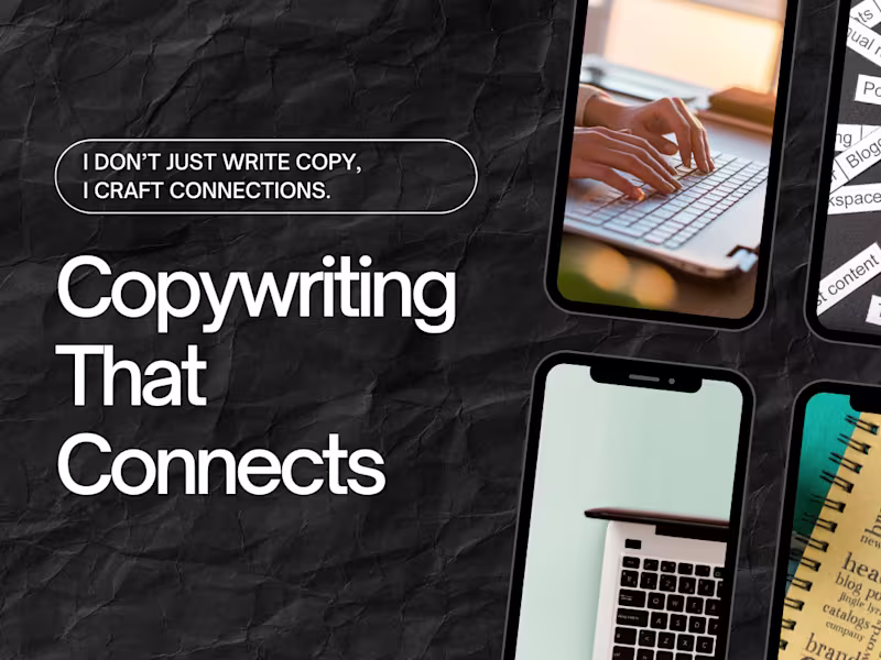Cover image for Copywriting & Content Writing