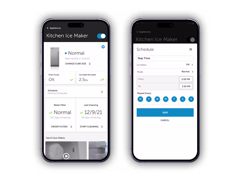 Cover image for Smart Ice Maker App: Enhancing Home Appliance Interactions 