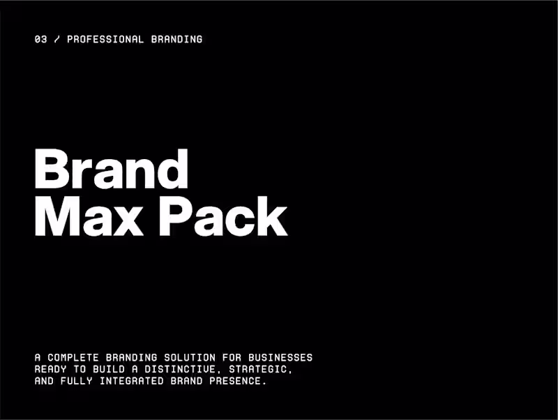 Cover image for Brand Max Pack