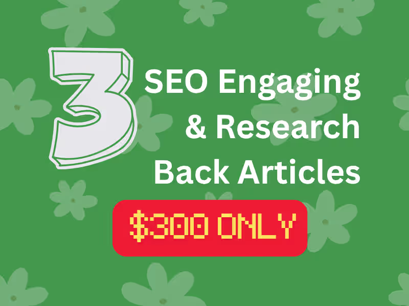Cover image for 3 SEO Engaging Articles for B2B SaaS Companies