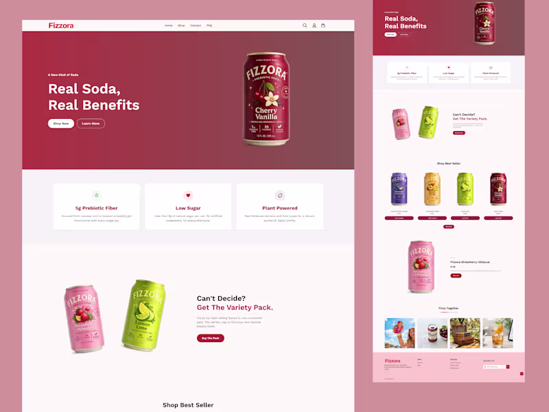 Cover image for Shopify Ecommerce Website.