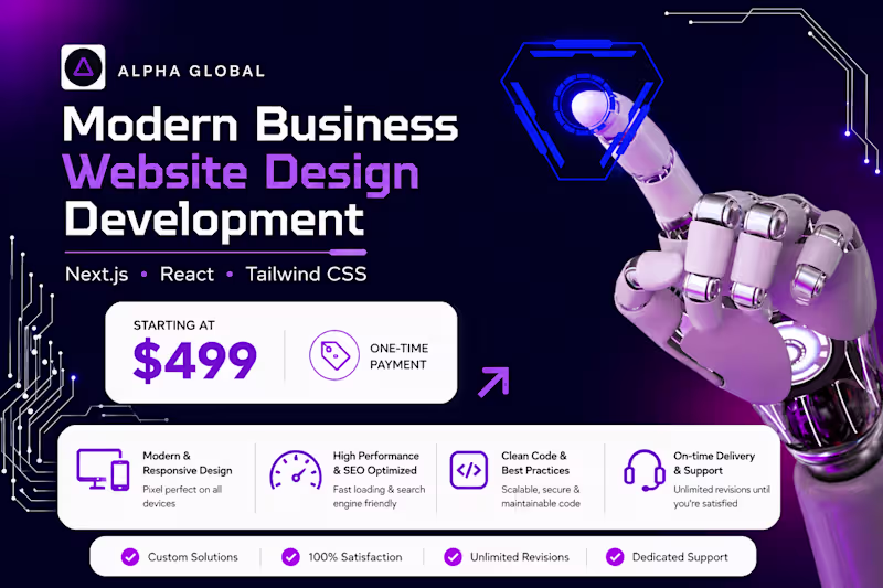 Cover image for Custom Website Development