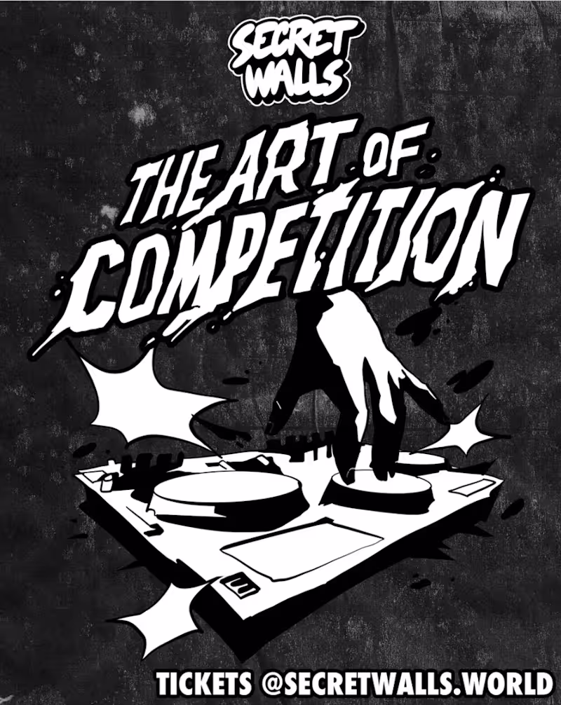 Cover image for Secret Walls Art of Competition 2024 National Tour