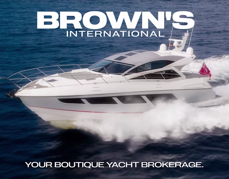 Cover image for Brown's International Yachts: Branding & Website