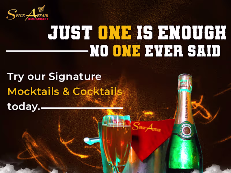 Cover image for Social Media Post Design For a Restaurant