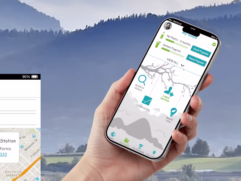 Cover image for Eco Guru, an environmental application.