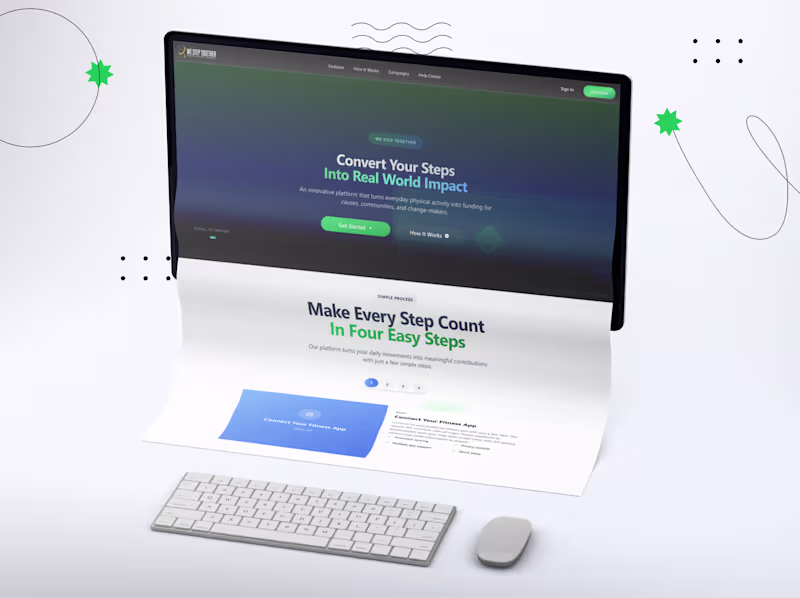 Cover image for We Step Together Wellness App Development