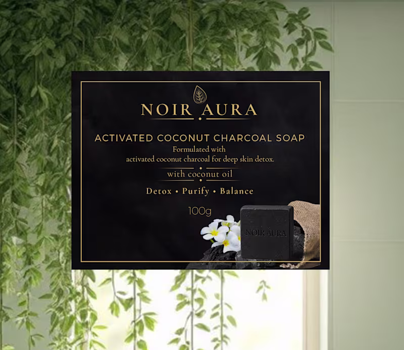 Cover image for NOIR AURA the luxury skincare packaging