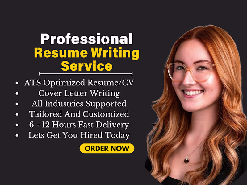 Cover image for I will write, edit CV, ATS Resume, Cover Letters and LinkedIn