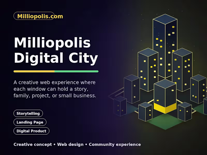 Cover image for Milliopolis — Creative Digital City