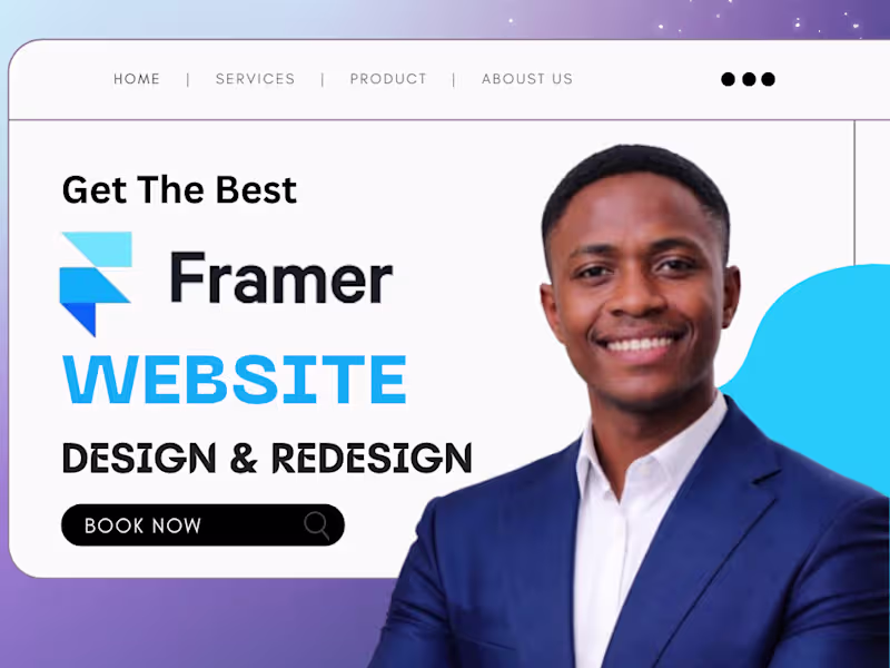 Cover image for Framer Website Design & Development for Modern Brands