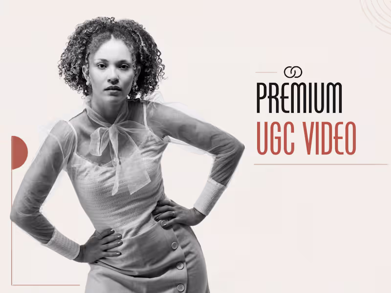 Cover image for PREMIUM UGC VIDEO