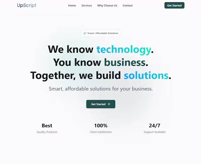 Cover image for A portfolio website for a