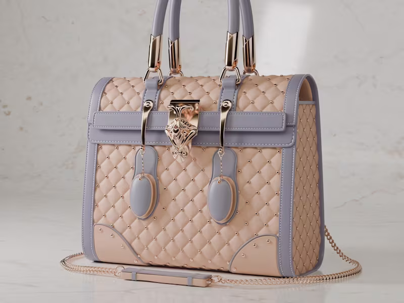 Cover image for 3D Product Render | Luxury Handbag