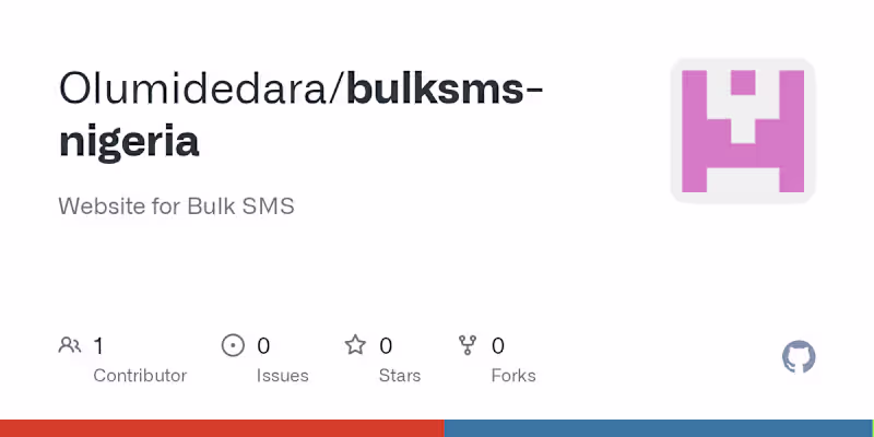 Cover image for BulkSMS Nigeria: Affordable SMS Platform Development