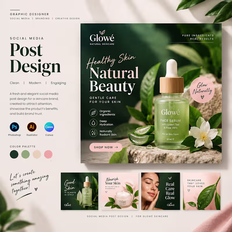 Cover image for Social Media Post Design –