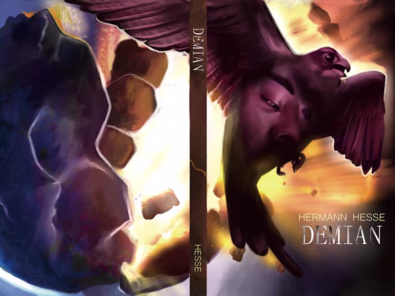 Cover image for ‘Demian’ Book Cover Mockup