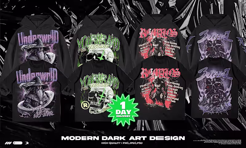 Cover image for I will do modern streetwear design and clothing for your brand