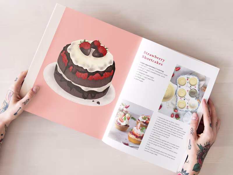 Cover image for Recipe Book Illustrations
