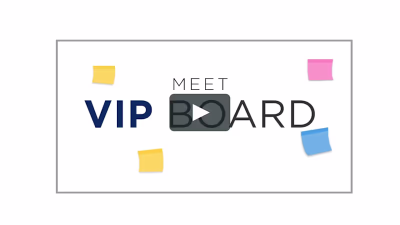 Cover image for VIP Board Promo Video