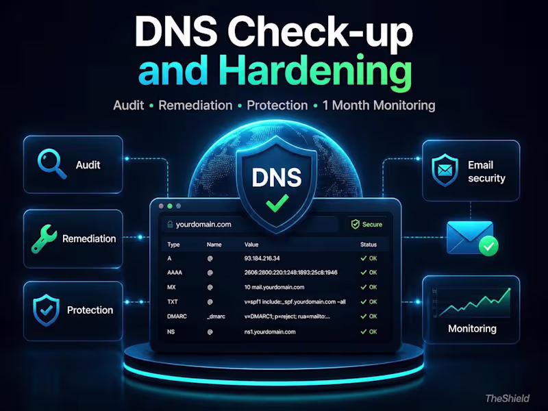 Cover image for DNS Emergency, Stop Spam and Phishing