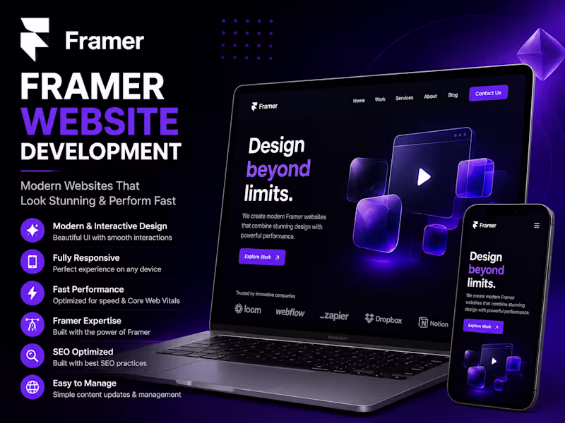 Cover image for Framer Website Development