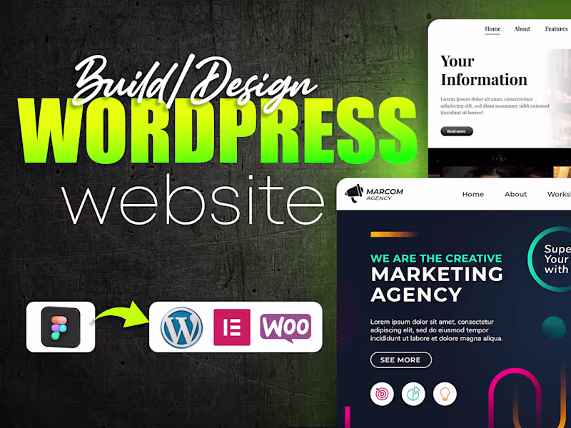 Cover image for WordPress Blog Website Design