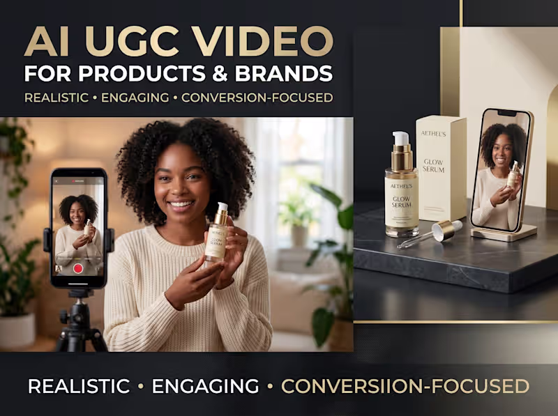 Cover image for AI UGC Video Creation for Products and Brands